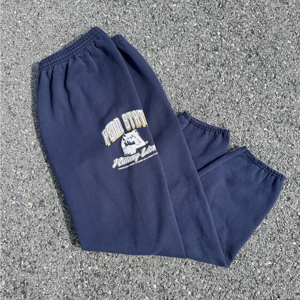 Vintage 90s Penn State Nittany Lions Logo 7 Spell Out Collegiate Sweatpants XL